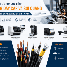 TỐI ƯU HÓA QUY TRÌNH GIA CÔNG DÂY CÁP VÀ SỢI QUANG – 210000000411 SCHLEUNIGER VIETNAM